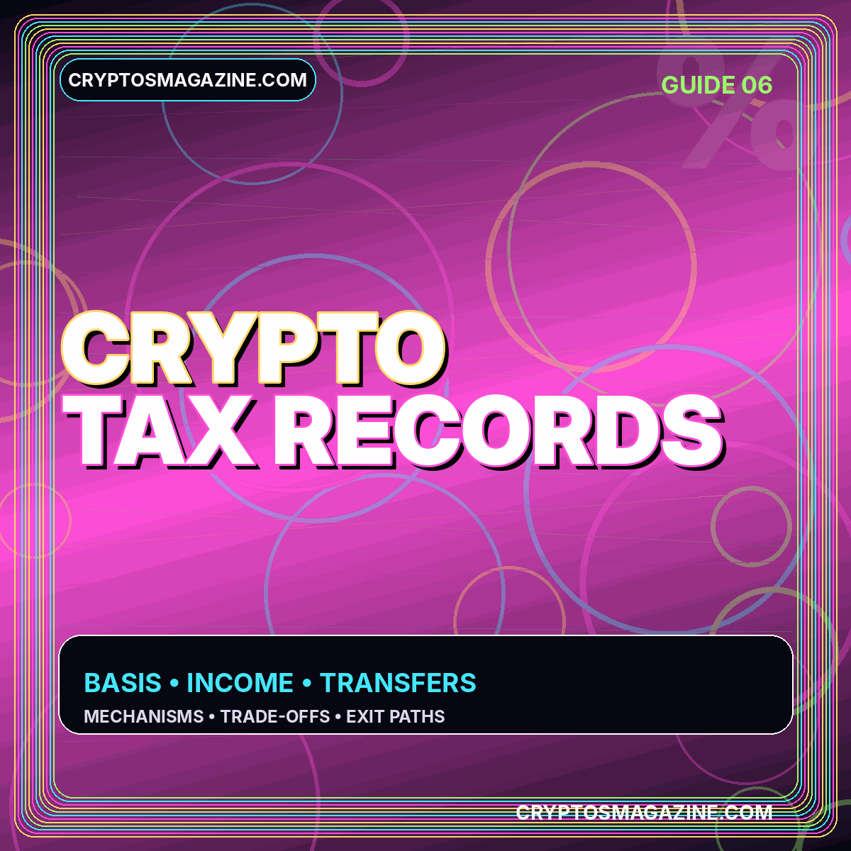 Digital Asset Tax Records editorial cover